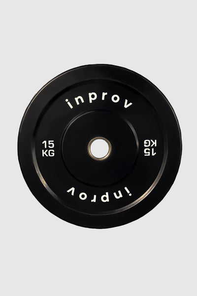 Discos Bumper Inprov 15 Kg (Par)